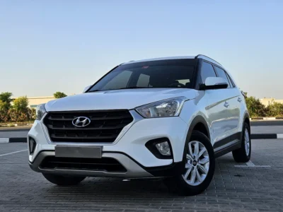 2020 Hyundai Creta GL 1.6 Litres 4 Cylinders Petrol Engine White Grey SUV GCC Specs