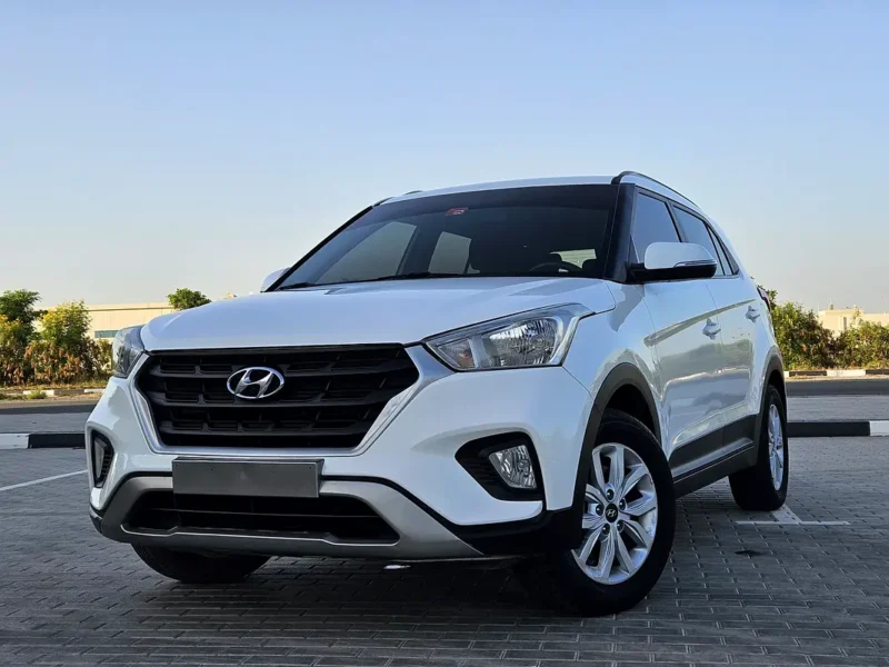2020 Hyundai Creta GL 1.6 Litres 4 Cylinders Petrol Engine White Grey SUV GCC Specs
