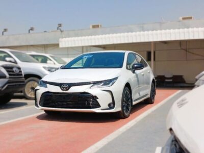 2023 Toyota Corolla GR 1.6 Litres 4 Cylinders Petrol Engine White Black Sedan