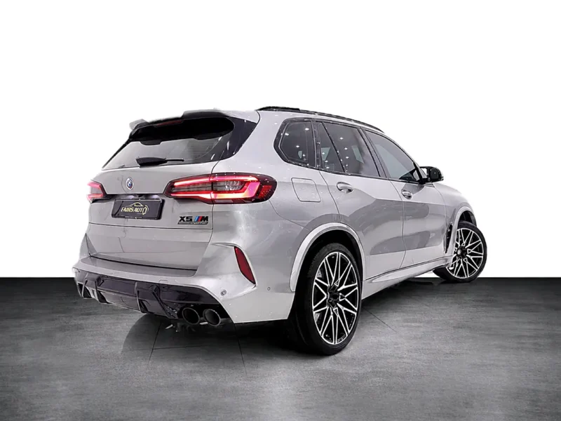 2021 BMW X5 X5M Competition 8 Cylinders Petrol Engine Silver Red SUV CARBON PACKAGE