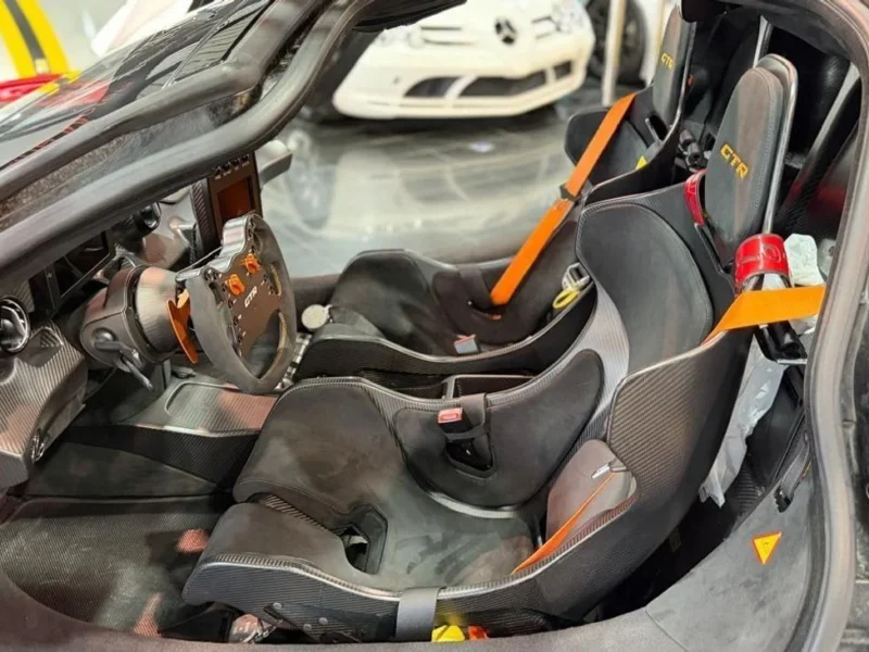 2019 MCLAREN SENNA GTR LANZANTE 4.0L Red Black Coupe ROAD LEGAL NO. 1 OUT OF 75