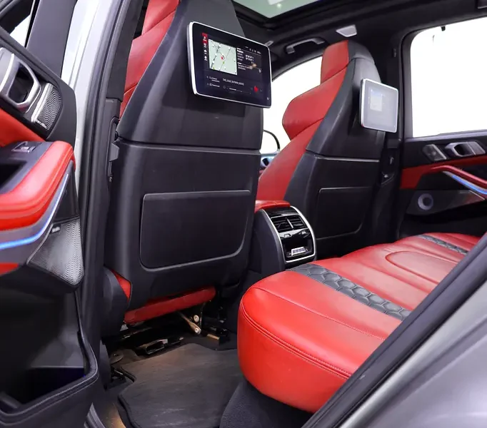 2021 BMW X5 X5M Competition 8 Cylinders Petrol Engine Silver Red SUV CARBON PACKAGE