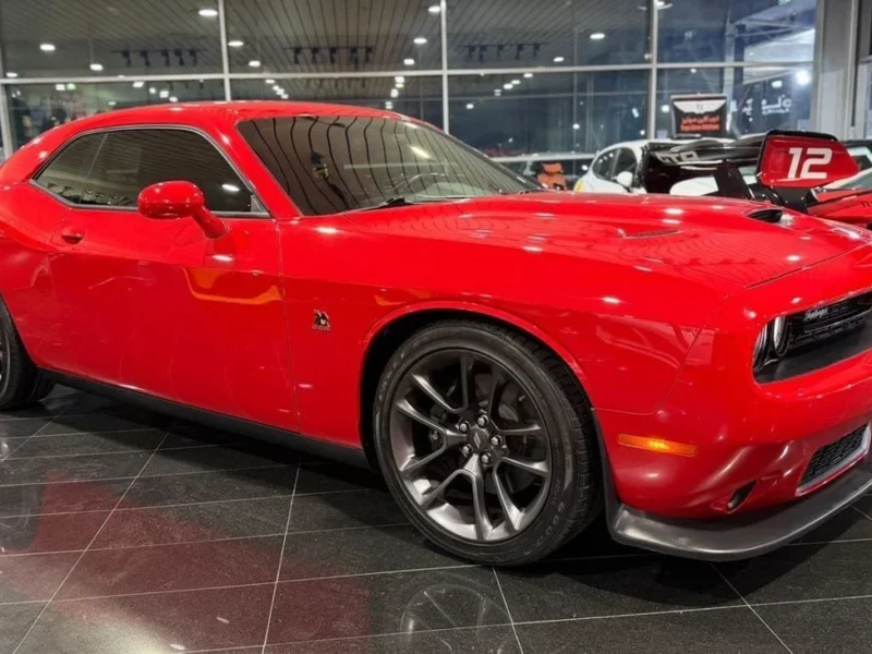 2023 Dodge Challenger RT SCAT PACK WIDE BODY SRT 6.4L 8 Cylinders Red Black Coupe