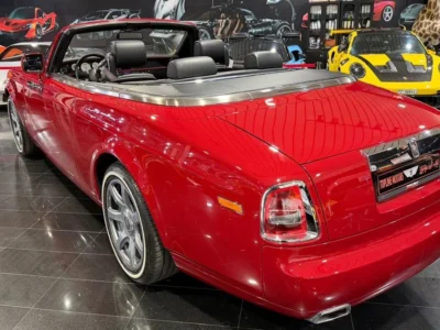 2010 Rolls-Royce Phantom Drophead 6.7 Litres V12 Petrol Engine Red Black Coupe GCC