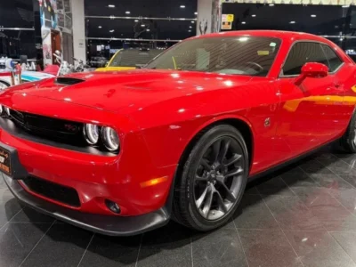 2023 Dodge Challenger RT SCAT PACK WIDE BODY SRT 6.4L 8 Cylinders Red Black Coupe