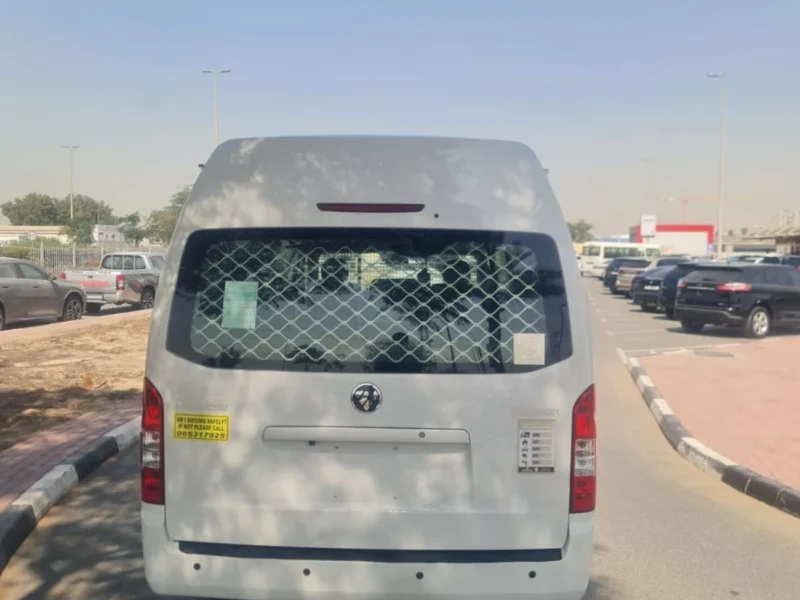 2025 Foton View CARGO VAN 2.0 Litres 4 Cylinders Diesel Engine White Grey Van GCC Specs
