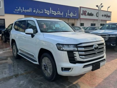 2026 Toyota Land Cruiser GXR 3.5 Litres 6 Cylinders Petrol Engine White Beige SUV GCC Specs