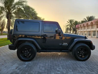 2012 Jeep Wrangler Sport 6 Cylinders Petrol Engine 2 Door Black Grey SUV GCC Specs