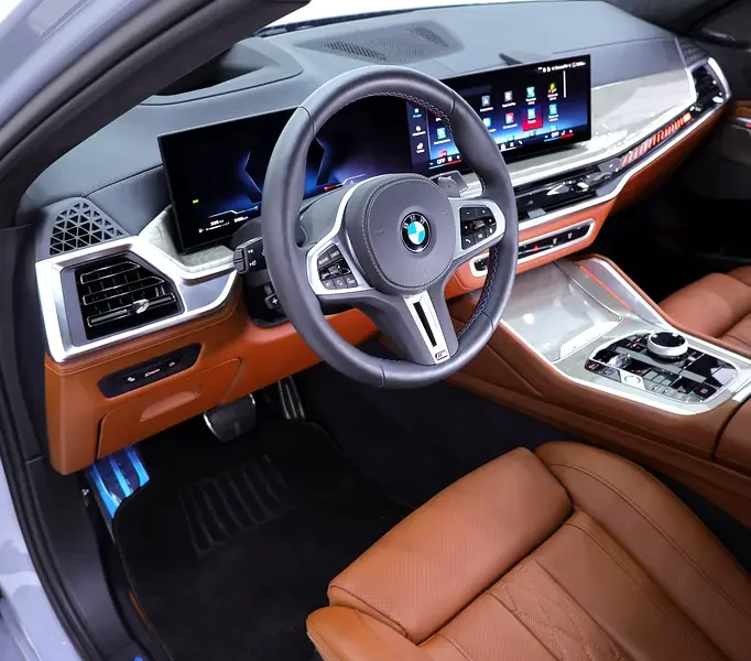 2026 BMW X6 M60i 8 Cylinders Petrol Engine Grey Tan SUV GCC Specs CARBON PACKAGE