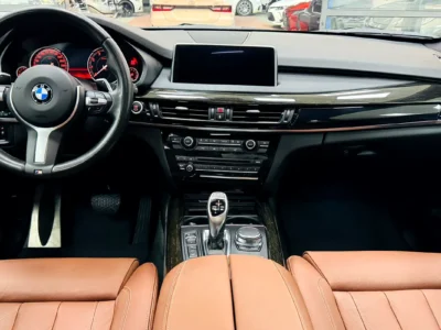 2018 BMW X5 xDrive35i M Sport 6 Cylinders Petrol Engine Grey Brown SUV GCC Specs