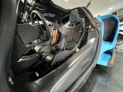 2019 McLaren Senna STC 4.0 Litres 8 Cylinders Engine Blue Black Coupe MSO SPECIAL COLOR