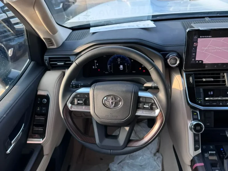 2026 Toyota Land Cruiser GXR 3.5 Litres 6 Cylinders Petrol Engine White Beige SUV GCC Specs