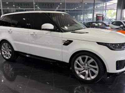 2020 Land Rover Range Rover Sport HSE DYNAMIC HSE 3.0L 6 Cylinders White Beige SUV