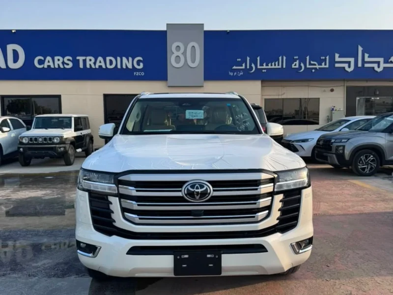 2026 Toyota Land Cruiser GXR 3.5 Litres 6 Cylinders Petrol Engine White Beige SUV GCC Specs