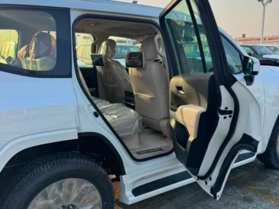 2026 Toyota Land Cruiser GXR 3.5 Litres 6 Cylinders Petrol Engine White Beige SUV GCC Specs