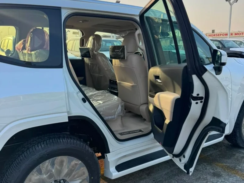 2026 Toyota Land Cruiser GXR 3.5 Litres 6 Cylinders Petrol Engine White Beige SUV GCC Specs