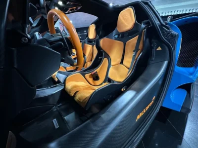 2019 McLaren Senna STC 4.0 Litres 8 Cylinders Engine Blue Orange Coupe FULLY LOADED