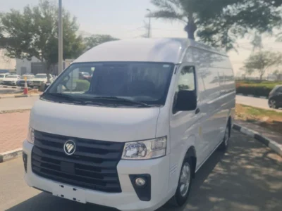 2025 Foton View CARGO VAN 2.0 Litres 4 Cylinders Diesel Engine White Grey Van GCC Specs
