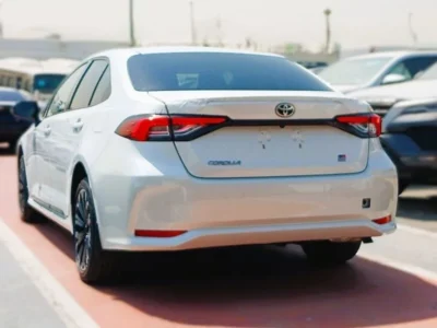 2023 Toyota Corolla GR 1.6 Litres 4 Cylinders Petrol Engine White Black Sedan