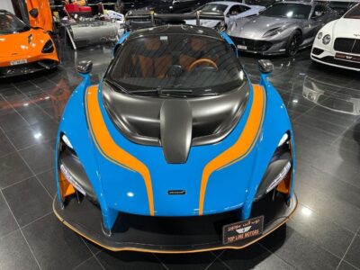 2019 McLaren Senna STC 4.0 Litres 8 Cylinders Engine Blue Orange Coupe FULLY LOADED