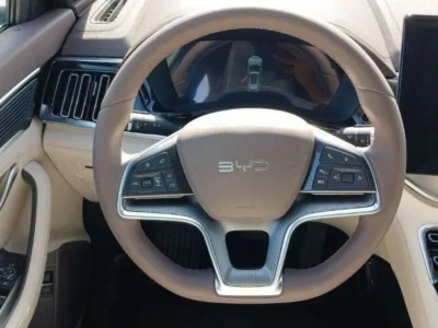 2025 BYD Songplus Honor 605Km Range Electric Vehicle Grey Beige SUV Chinese Specs