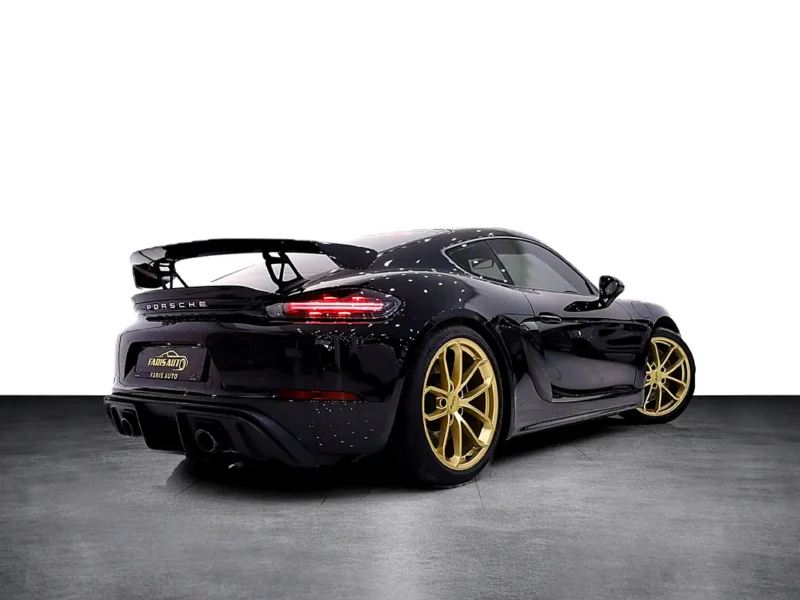2023 Porsche Cayman GT4 6 Cylinders Engine Black Coupe CARBON PACKAGE FULLY LOADED