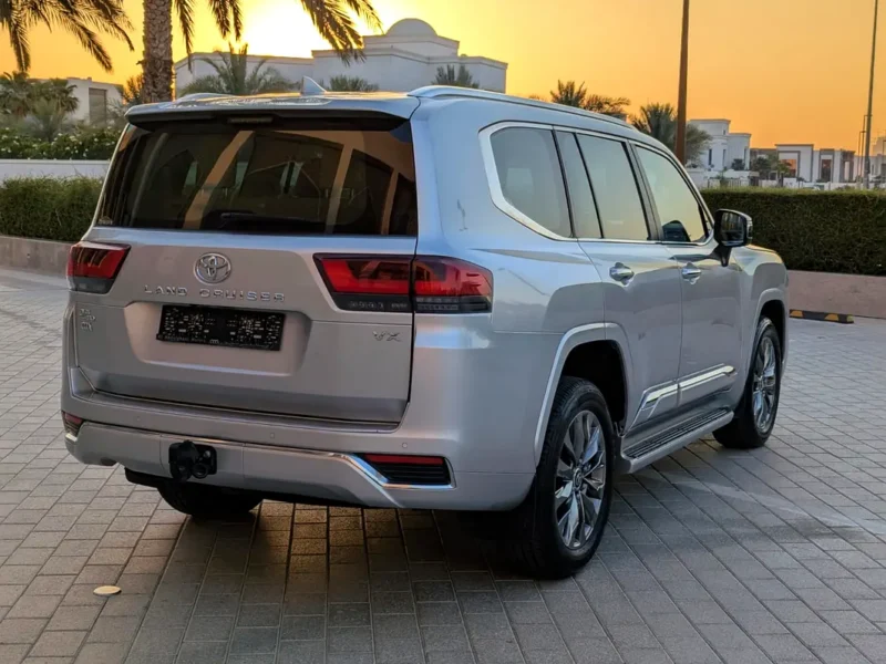2024 Toyota Land Cruiser VXR 3.5L V6 Twin Turbo Petrol Engine Silver Beige SUV GCC Specs