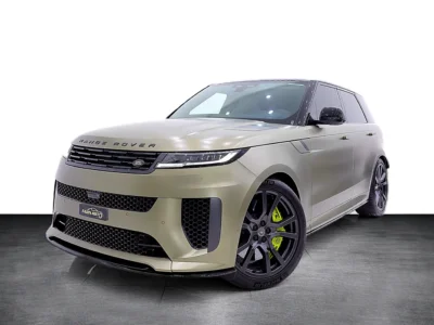 2025 Land Rover Range Rover Sport SV 8 Cylinders Petrol Engine Gold Grey SUV GCC Specs