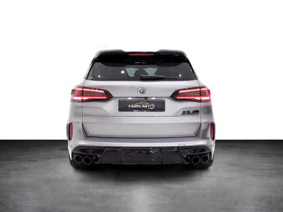 2021 BMW X5 X5M Competition 8 Cylinders Petrol Engine Silver Red SUV CARBON PACKAGE