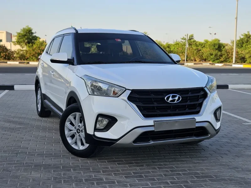 2020 Hyundai Creta GL 1.6 Litres 4 Cylinders Petrol Engine White Grey SUV GCC Specs