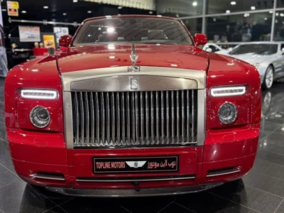 2010 Rolls-Royce Phantom Drophead 6.7 Litres V12 Petrol Engine Red Black Coupe GCC