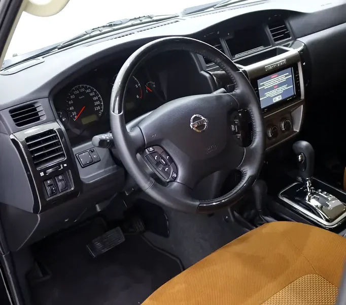 2022 Nissan Patrol Safari Super Safari 6 Cylinders Petrol Engine Black Tan SUV GCC Specs