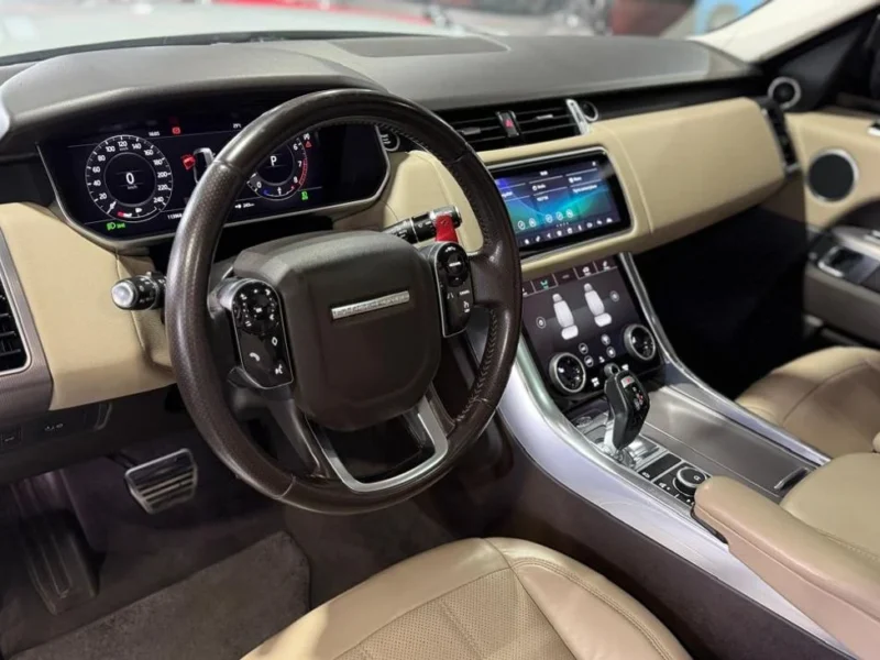 2020 Land Rover Range Rover Sport HSE DYNAMIC HSE 3.0L 6 Cylinders White Beige SUV