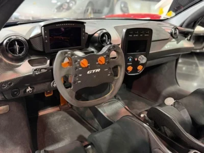 2019 MCLAREN SENNA GTR LANZANTE 4.0L Red Black Coupe ROAD LEGAL NO. 1 OUT OF 75