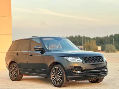 2014 Land Rover Range Rover Vogue 8 Cylinders Petrol Engine Black Beige SUV GCC Specs