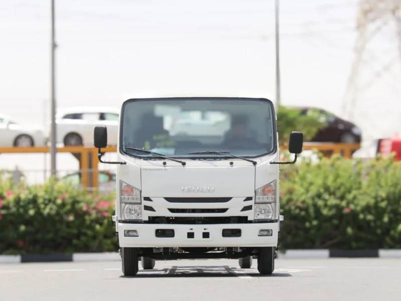 2025 ISUZU NPR 71 LONG 5.6L 6 Cylinders DIESEL Engine White Grey Truck Manual