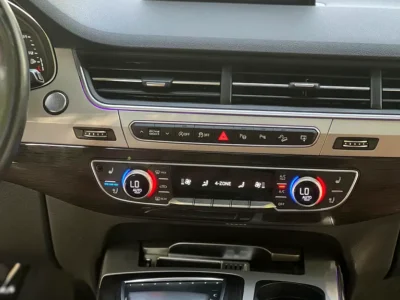 2016 Audi Q7 45 TFSI 6 Cylinders Petrol Engine White Brown SUV GCC Specs Pristine Condition