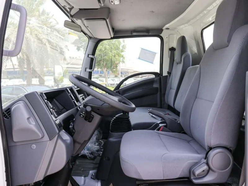 2025 ISUZU NPR 71 LONG 5.6L 6 Cylinders DIESEL Engine White Grey Truck Manual