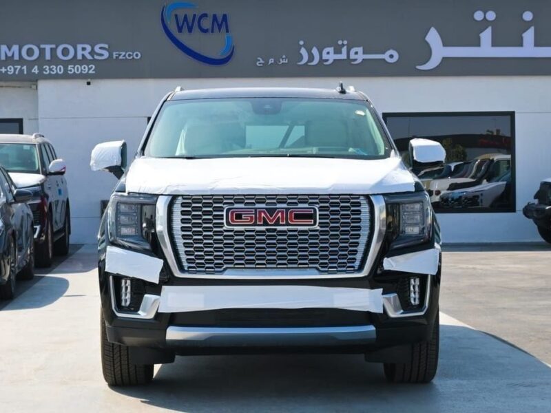 2025 GMC Yukon Denali 6.2 Litres V8 Petrol Engine Black Beige SUV GCC Specs AWD