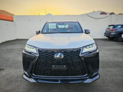2026 Lexus LX600 SIGNATURE Fsport 3.5L 6 Cylinders Petrol Engine Black Red SUV GCC
