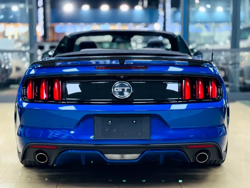 2017 Ford Mustang GT California Special Blue-Black Coupe GCC Specs Automatic