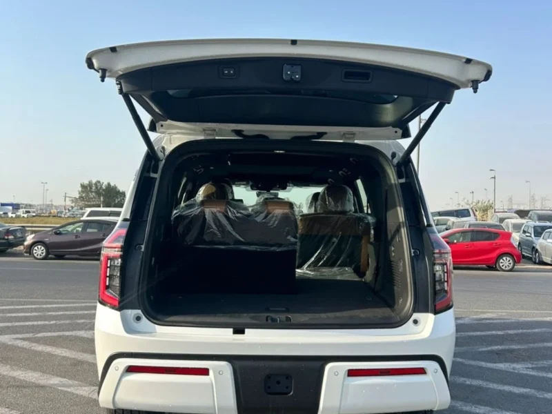 2026 Nissan Patrol LE TITANIUM 3.5 Litres 6 Cylinders Petrol Engine White Tan SUV GCC