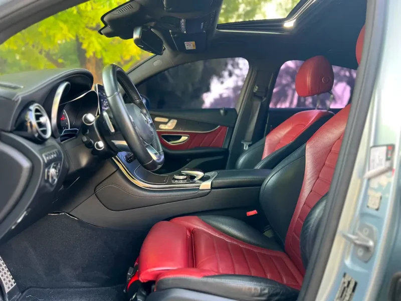 2018 Mercedes-Benz GLC-Class GLC 250 4MATIC 4 Cylinders Petrol Engine Blue Red SUV GCC Specs