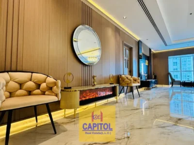 Direct From Landlord | 4BHK+MAID ROOM Fully Furnished and Upgraded | Sea and Palm View