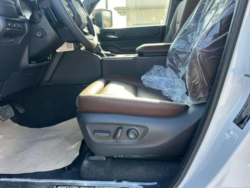 2025 Toyota Prado VXR Adventure Dual Tone 2.4T 4 Cylinders Engine White Brown SUV GCC