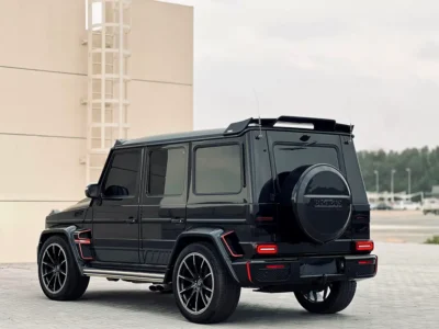 2008 Mercedes-Benz G-Class G 55 AMG 8 Cylinders Petrol Engine Black Beige SUV GCC Specs