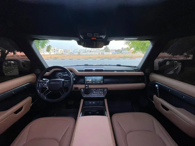2021 Land Rover Defender 90 S P400 6 Cylinders Petrol Engine Grey Beige SUV Pristine Condition