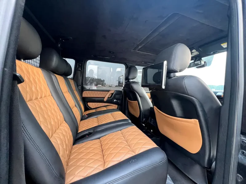 2008 Mercedes-Benz G-Class G 55 AMG 8 Cylinders Petrol Engine Black Beige SUV GCC Specs