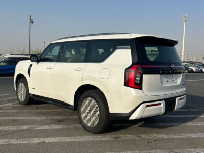 2026 Nissan Patrol LE TITANIUM 3.5 Litres 6 Cylinders Petrol Engine White Tan SUV GCC