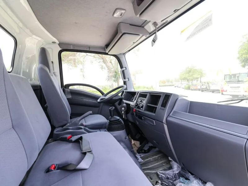 2025 ISUZU NPR 71 LONG 5.6L 6 Cylinders DIESEL Engine White Grey Truck Manual